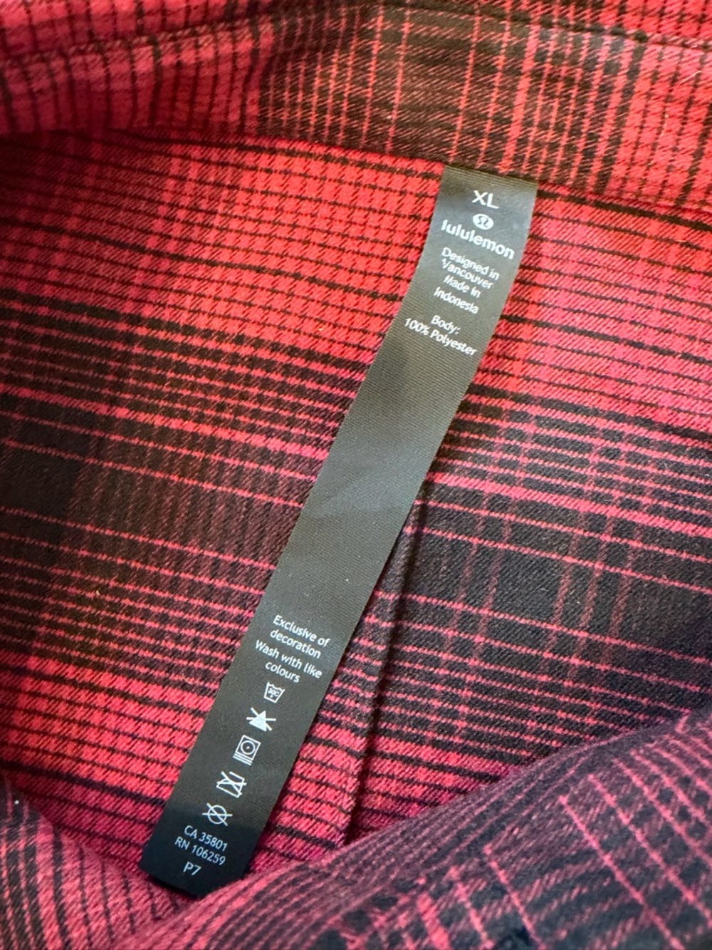 Lululemon Flannel - Picture 3 of 4